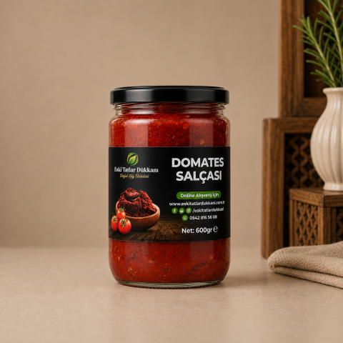 Domates Salçası – Güneşte Kurutma 600 g