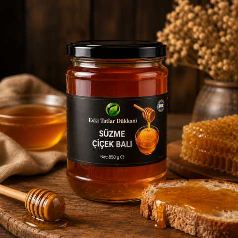 Organik Kafkas Çiçek Balı 850 g