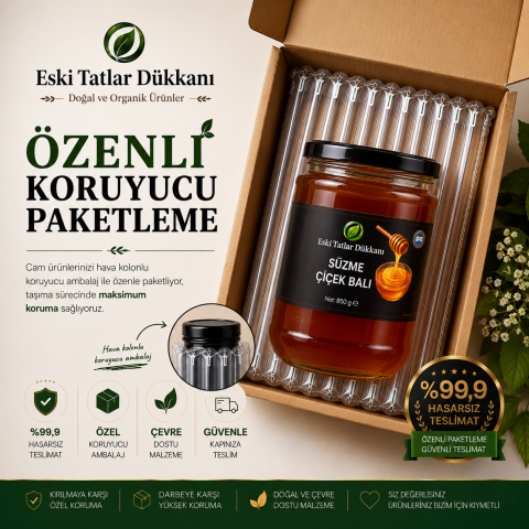 Organik Kafkas Çiçek Balı 850 g