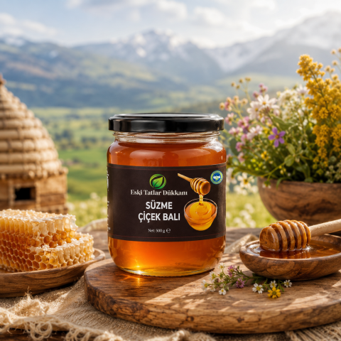 Organik Kafkas Çiçek Balı 500 g