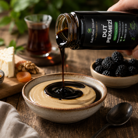 Soğuk Pres Karadut Pekmezi 640 g