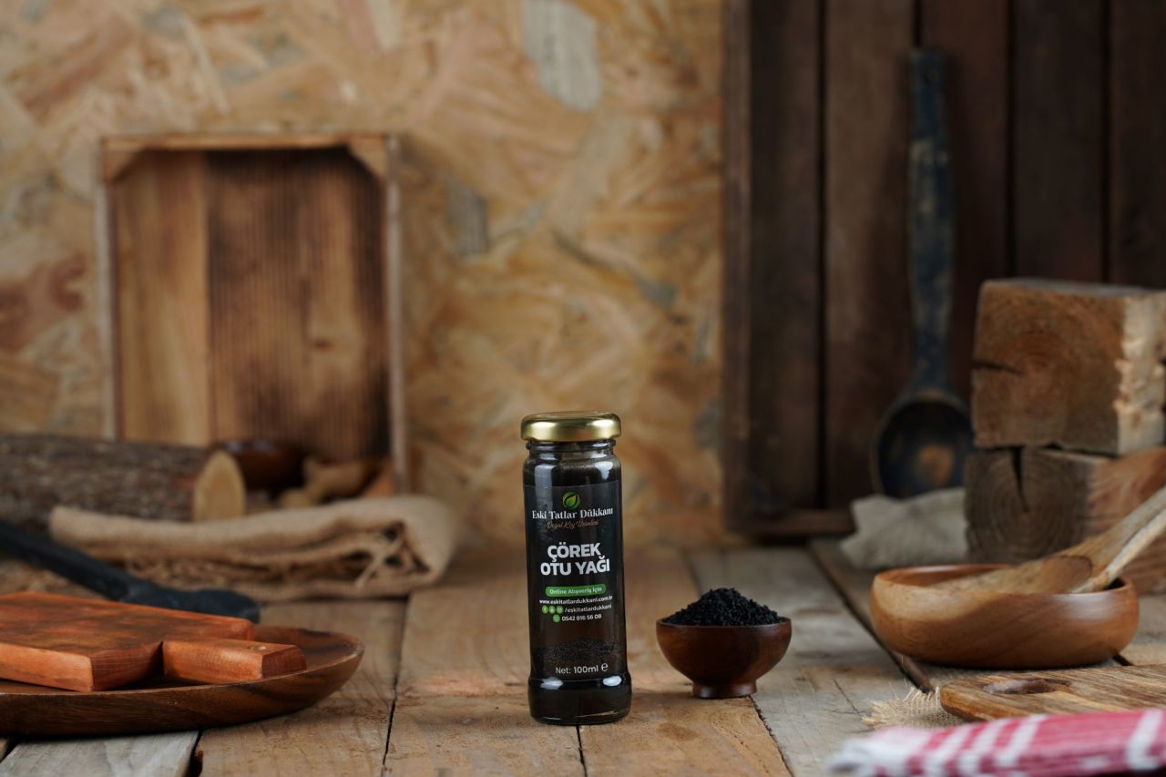 Soğuk Pres Çörek Otu Yağı (100ml)