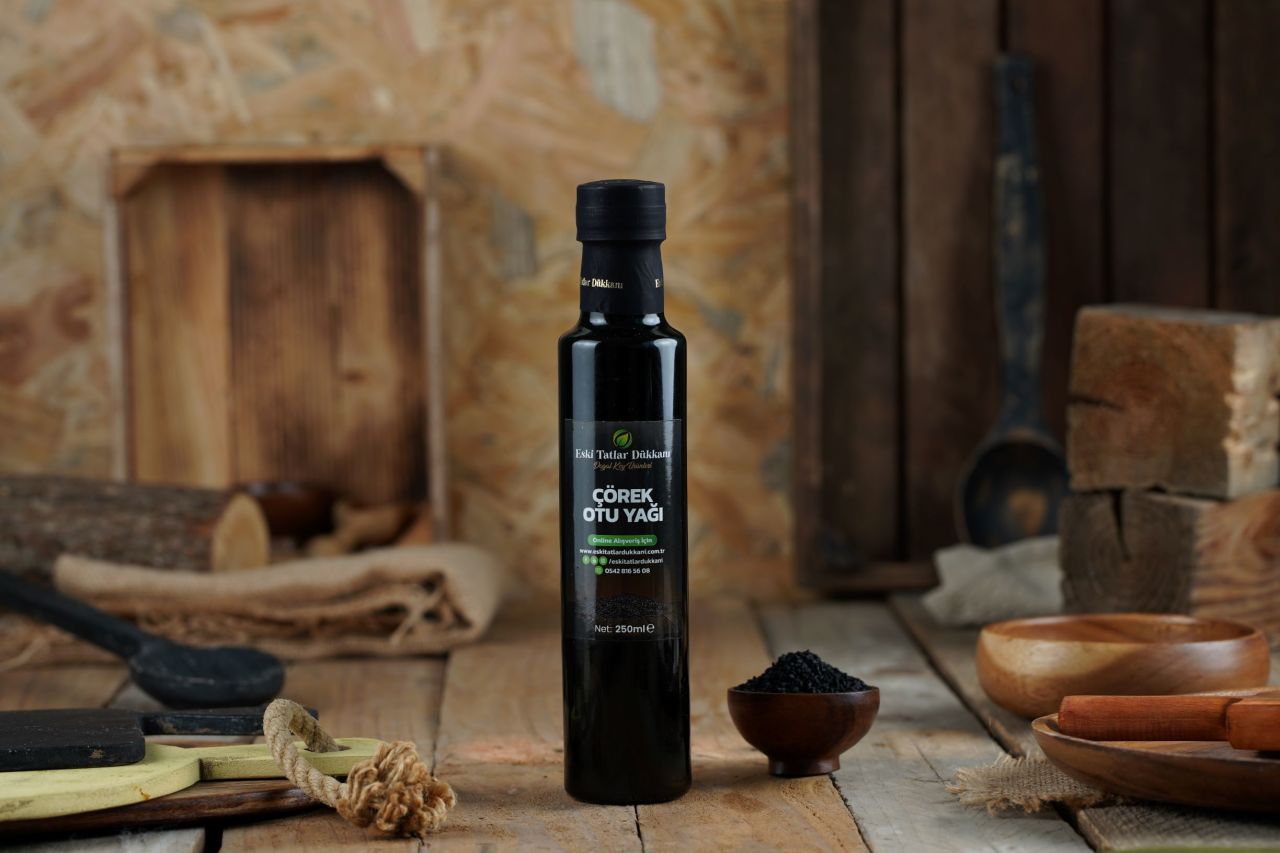 Soğuk Pres Çörek Otu Yağı (250ml)