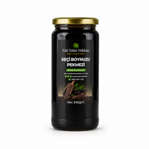 Soğuk Pres Keçiboynuzu Pekmezi 640 g