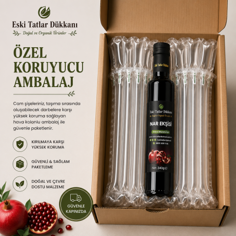 Soğuk Pres Doğal Nar Ekşisi  340 gr
