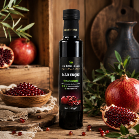 Soğuk Pres Doğal Nar Ekşisi  340 gr