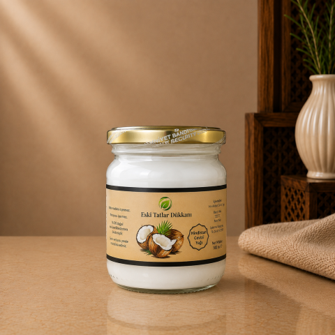 Hindistan Cevizi Yağı – Soğuk Pres 210 ml