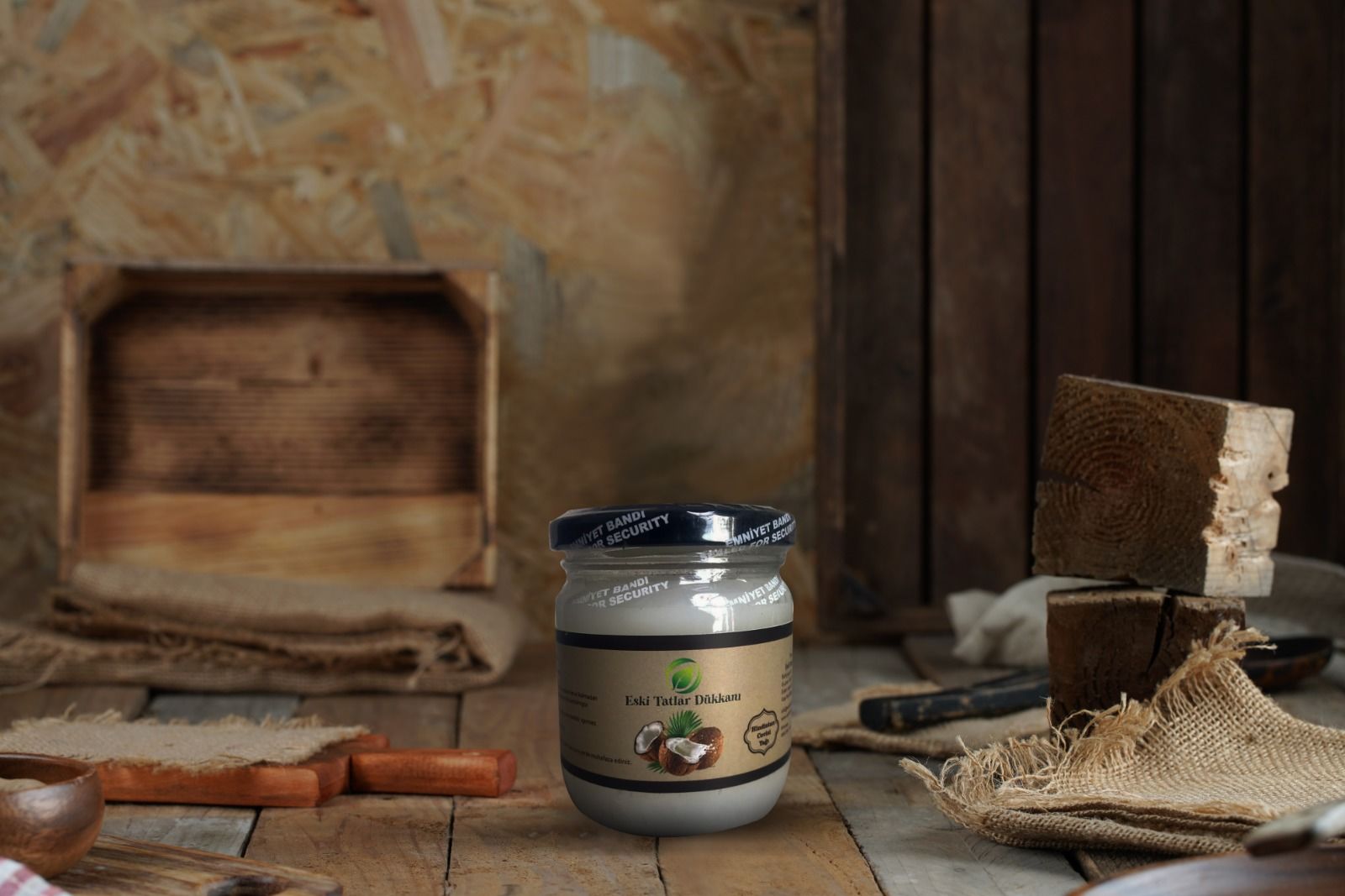 Soğuk Pres Hindistan Cevizi Yağı (210 ml)