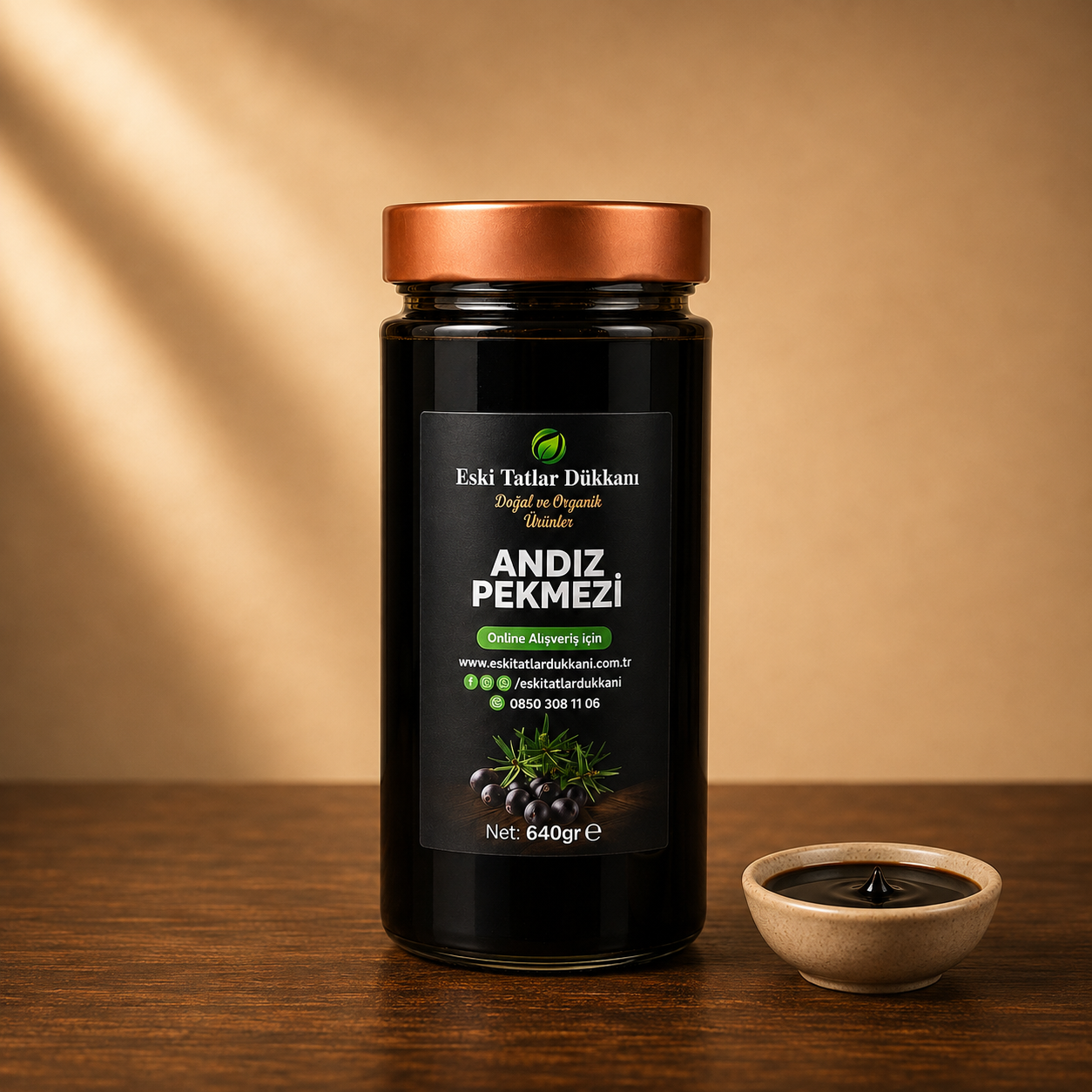 Soğuk Pres Andız Pekmezi 640 g