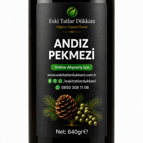 Soğuk Pres Andız Pekmezi 640 g