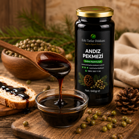 Soğuk Pres Andız Pekmezi 640 g