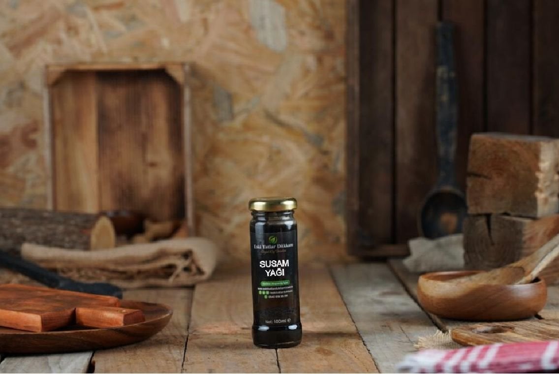 Soğuk Pres Susam Yağı (100ml)