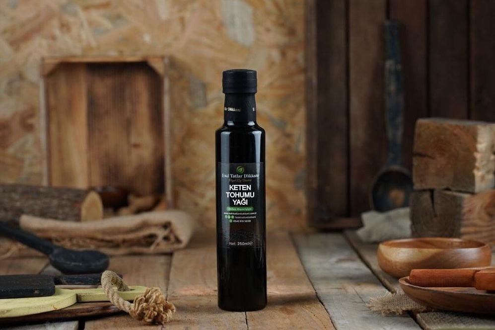 Soğuk Pres Keten Tohumu Yağı (250ml)