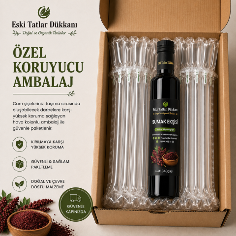 Soğuk Pres Doğal Sumak Ekşisi 340gr