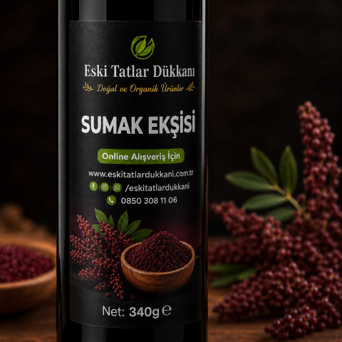 Soğuk Pres Doğal Sumak Ekşisi 340gr