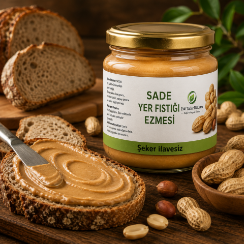 Sade Fıstık Ezmesi 300 g