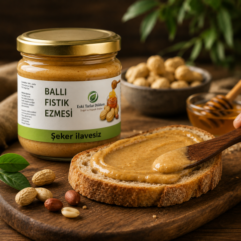 Ballı Fıstık Ezmesi 300 g