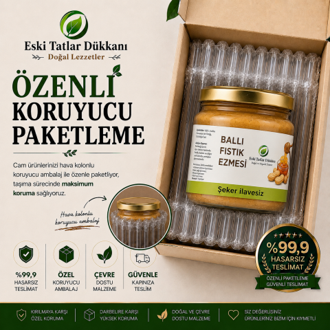 Ballı Fıstık Ezmesi 300 g