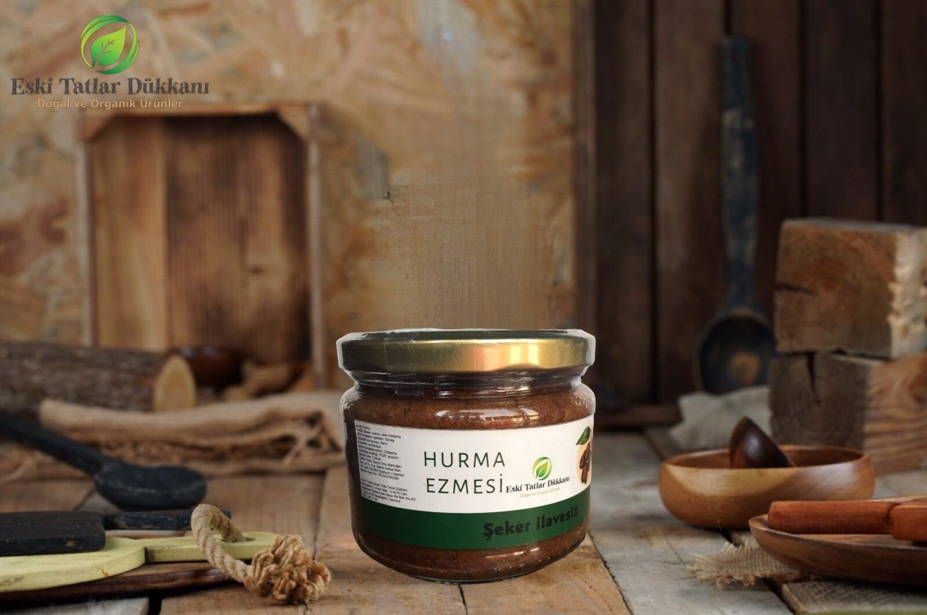 Hurma Ezmesi- Şeker İlavesiz (300gr)