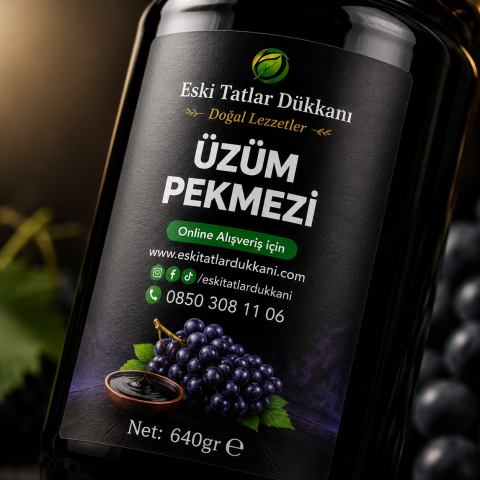Soğuk Pres Üzüm Pekmezi 640 g