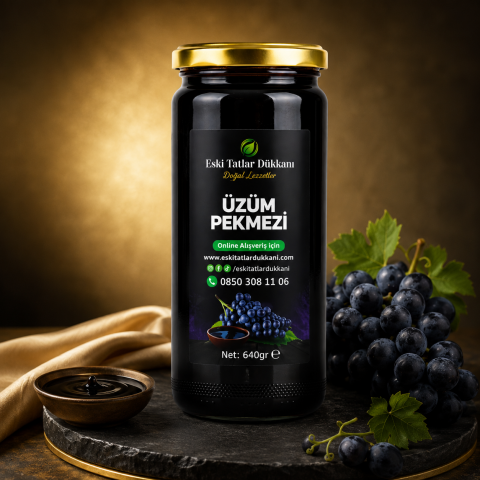 Soğuk Pres Üzüm Pekmezi 640 g