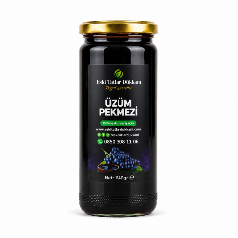 Soğuk Pres Üzüm Pekmezi 640 g