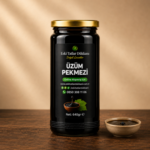 Soğuk Pres Üzüm Pekmezi 640 g