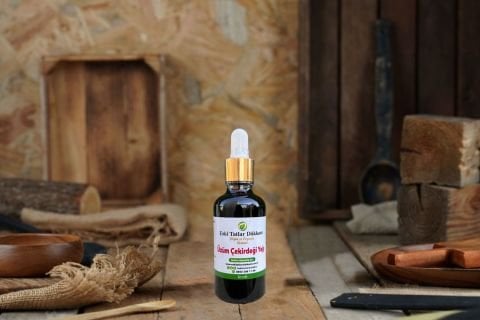 Soğuk Pres Üzüm Çekirdeği Yağı 50ml (Damlalıklı)