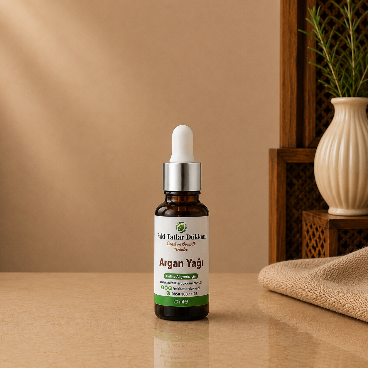 Argan Yağı – Soğuk Pres 20 ml