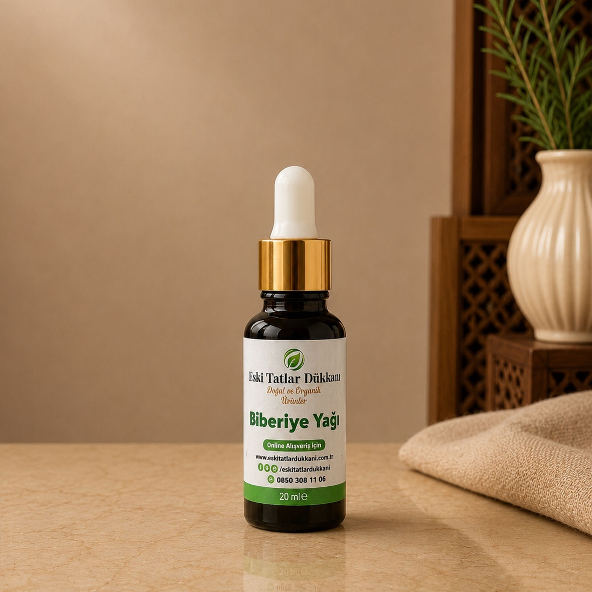 Biberiye Yağı 20 ml