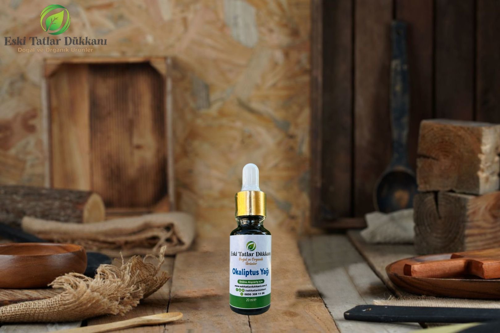 Okaliptüs Yağı 20ml (Damlalıklı)