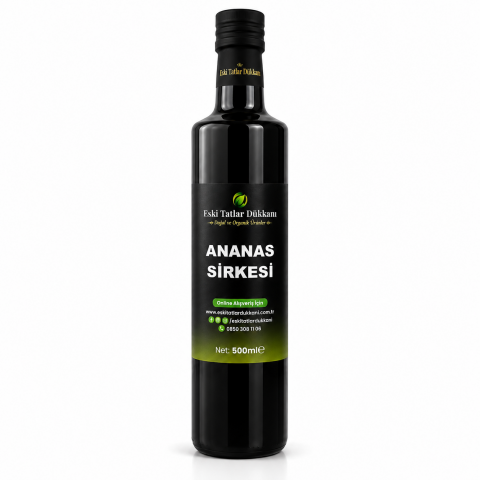 Doğal Fermantasyonlu Ananas Sirkesi 500ml