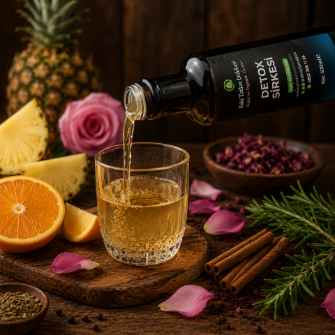 Doğal Fermantasyonlu Detox Sirkesi 500ml