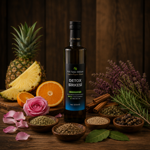 Doğal Fermantasyonlu Detox Sirkesi 500ml