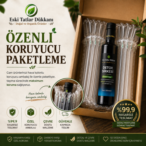 Doğal Fermantasyonlu Detox Sirkesi 500ml