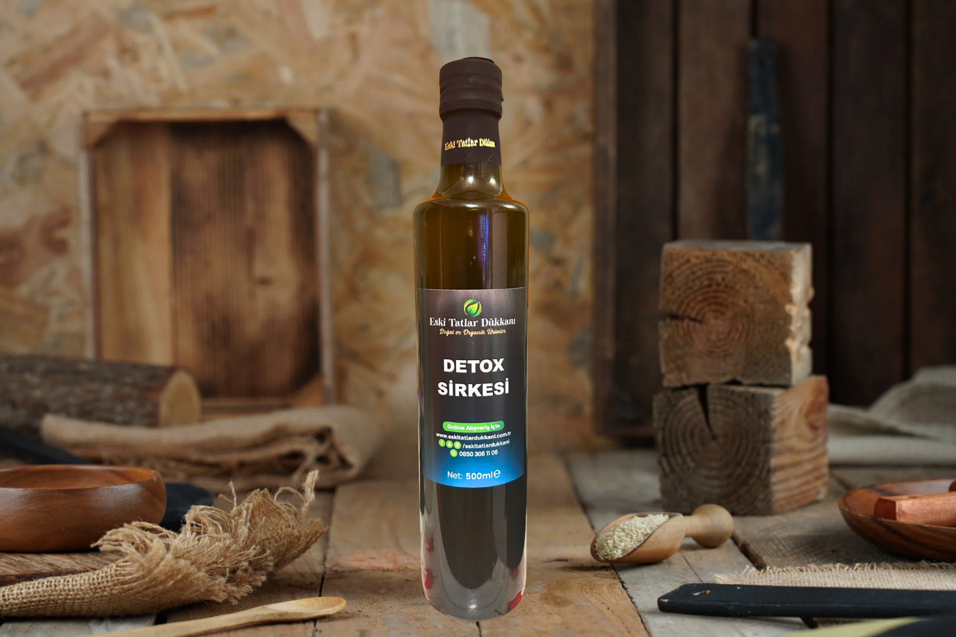 Doğal Fermantasyonlu Detox Sirkesi 500ml