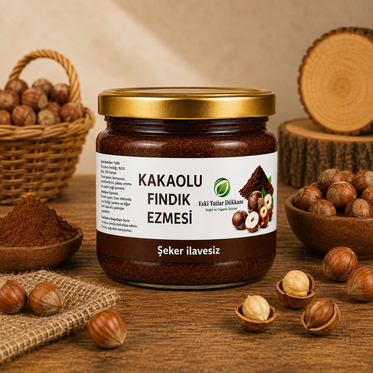 Kakaolu Fındık Ezmesi 300 g