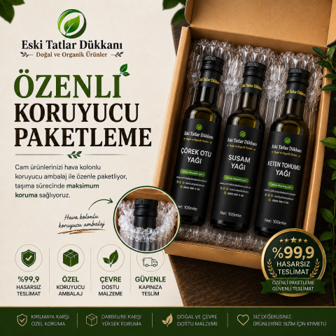 Üçlü Soğuk Pres Yağ Seti 3x100 ml