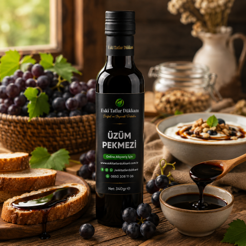 Soğuk Pres Üzüm Pekmezi 340 g