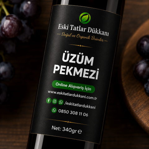 Soğuk Pres Üzüm Pekmezi 340 g