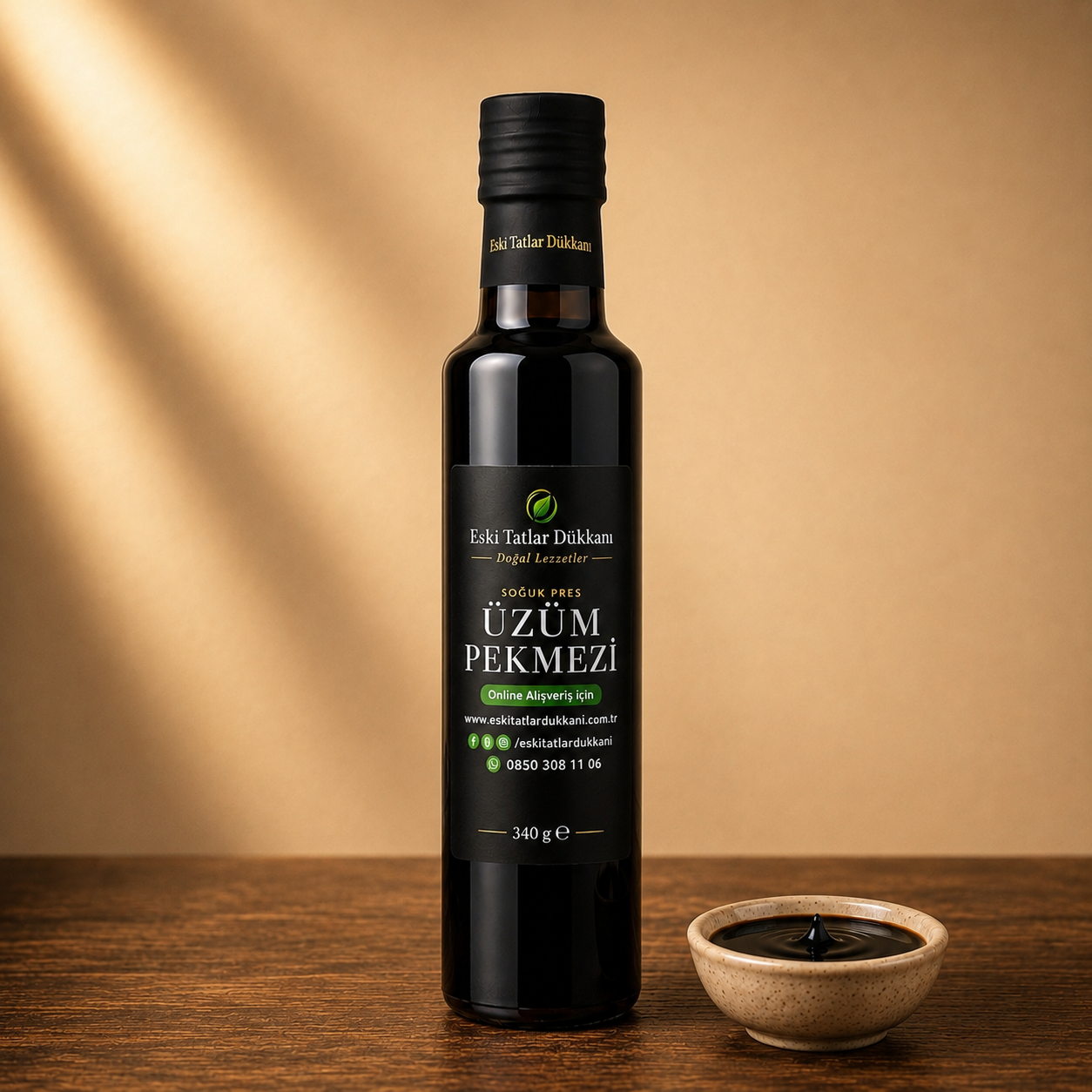 Soğuk Pres Üzüm Pekmezi 340 g