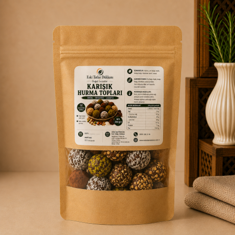 Karışık Hurma Topları 150 g